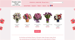 Desktop Screenshot of pomptonlakesflorist.com