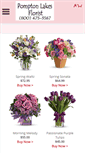 Mobile Screenshot of pomptonlakesflorist.com